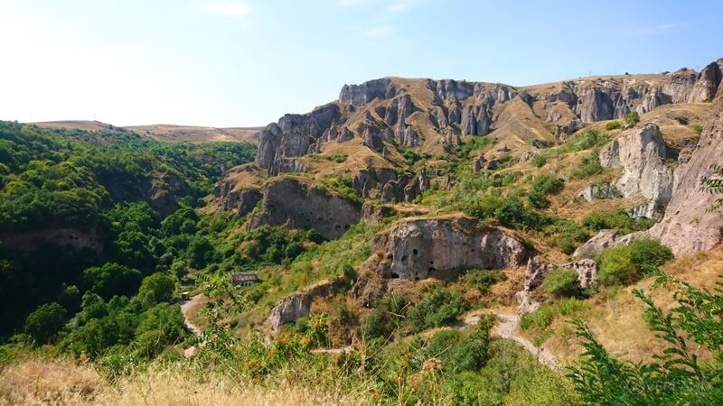 Hiking in Syunik Armenia Khndzoresk