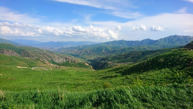 Hiking in Syunik Armenia without tents