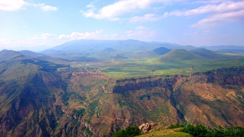 Hiking in Syunik Armenia without tents